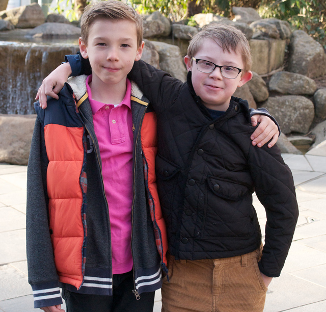 Henry and his brother Freddie